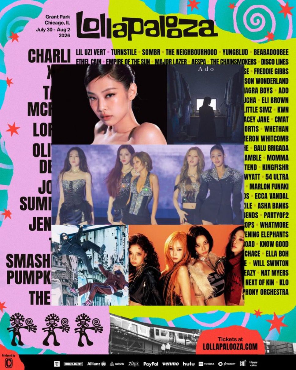 Aespa and I-dle Join Lollapalooza 2026 as K-Pop Expands Its Festival Footprint