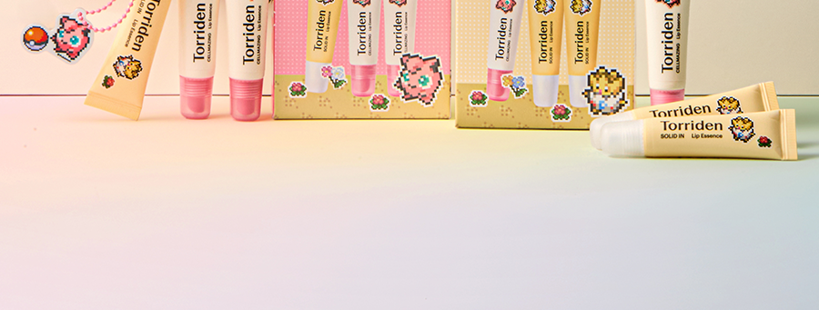 Torriden - Solid In Lip Essence 11ml x 3ea + Togepi Sticker (Pokémon Collaboration)