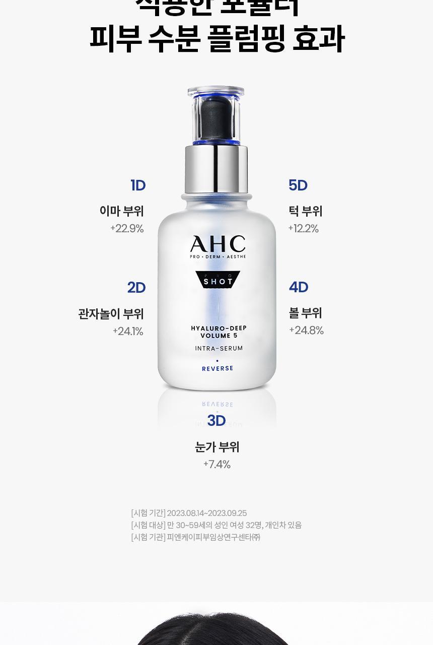 AHC - Pro Shot Hyaluro-Deep Volume 5 Intra Serum 40ml + Eye Cream 10ml