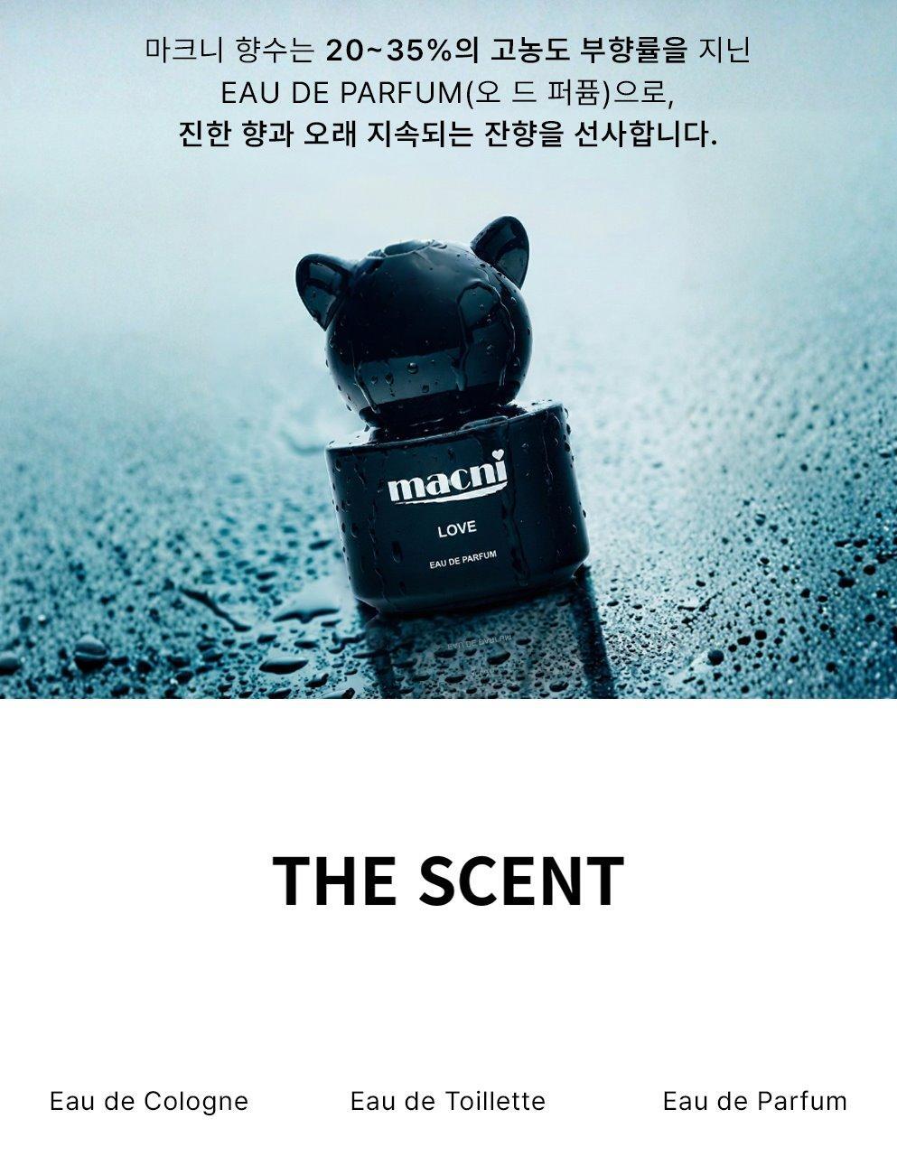 macni - Eau de Perfume (4 Types)