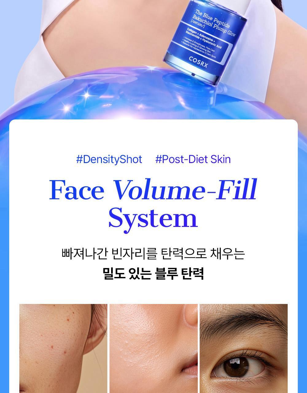 COSRX - The Blue Peptide Bakuchiol Plump Glow Serum 50ml