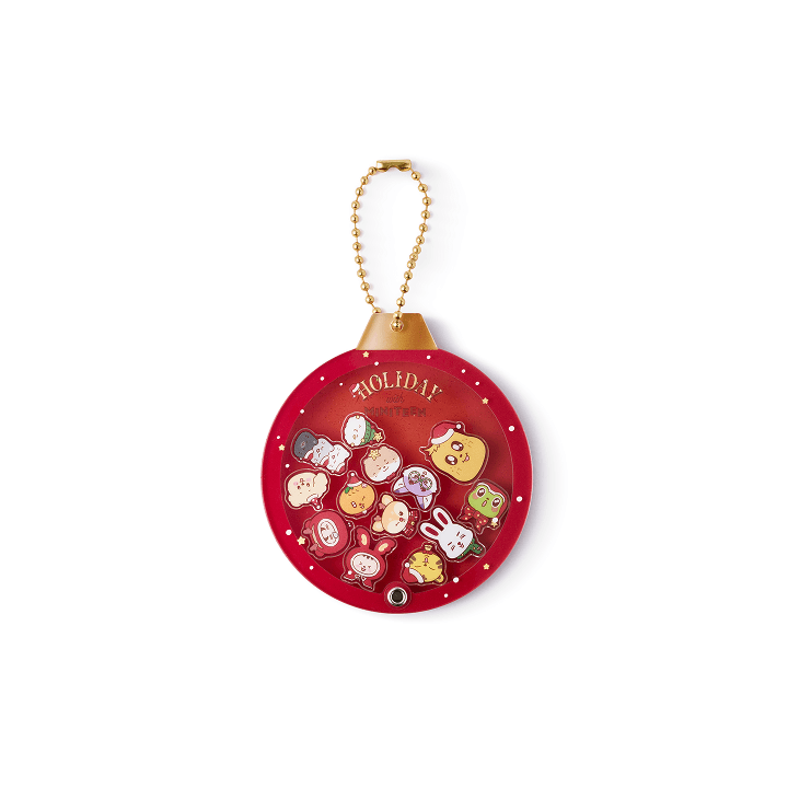 SEVENTEEN Acrylic Shaker Keyring Red