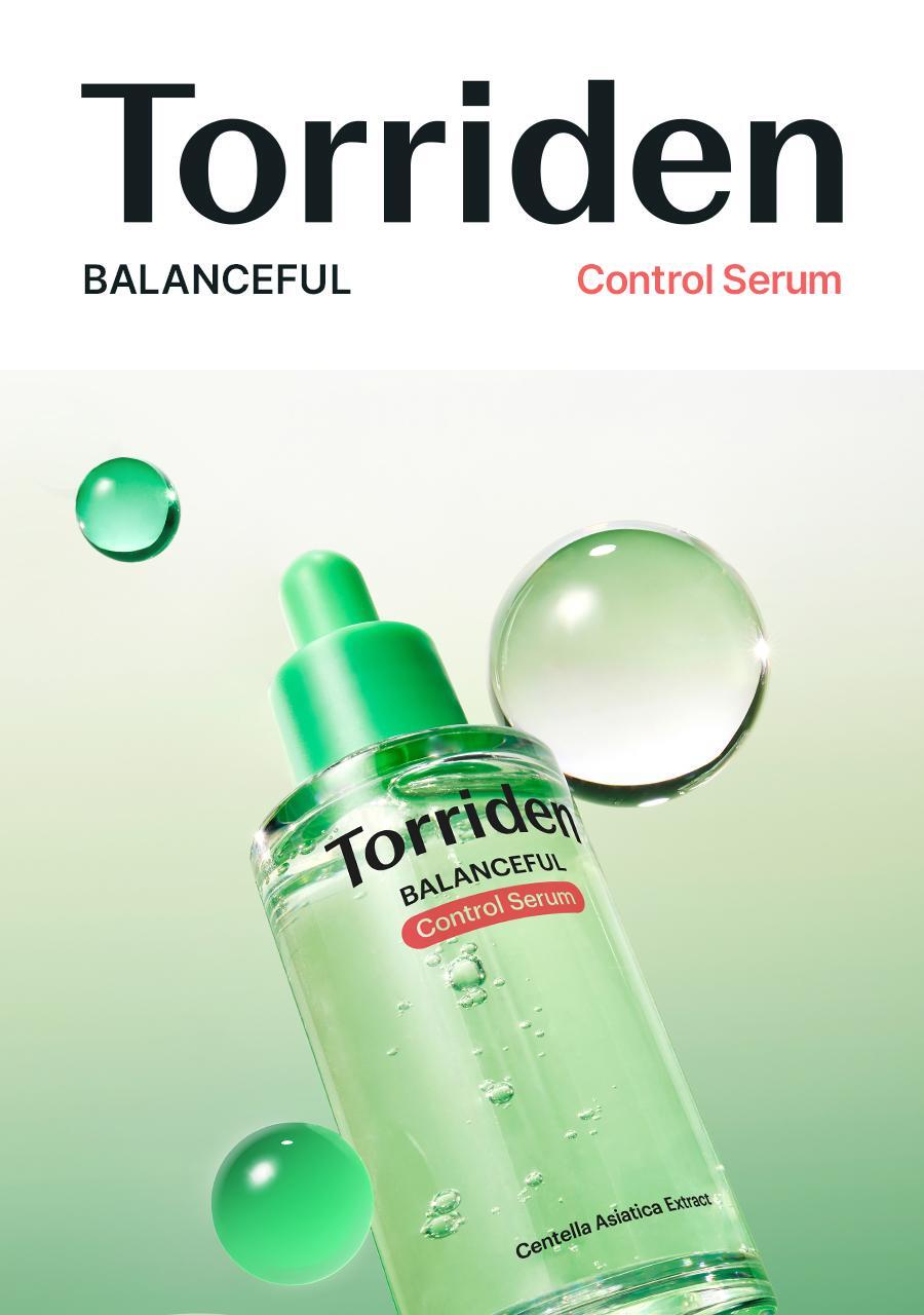 Torriden - Balanceful Control Serum 50ml + Refill 50ml + Toner Pad (10 Sheets) (CORTIS Pick)