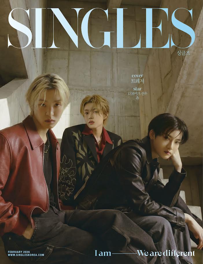 SINGLES Korea Magazine 2026.02 (Cover: TREASURE)