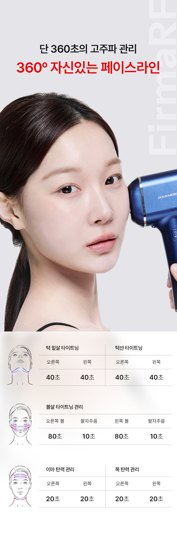 HOMEMODE - Therma Lift Beauty Device (+3 Skin Booster Ampoules)