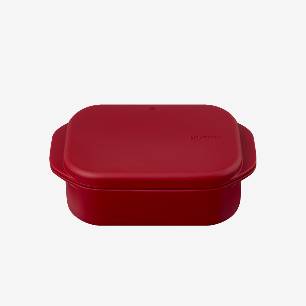 Sillymann - Easyway Silicone Multi Steamer - Strawberry Red