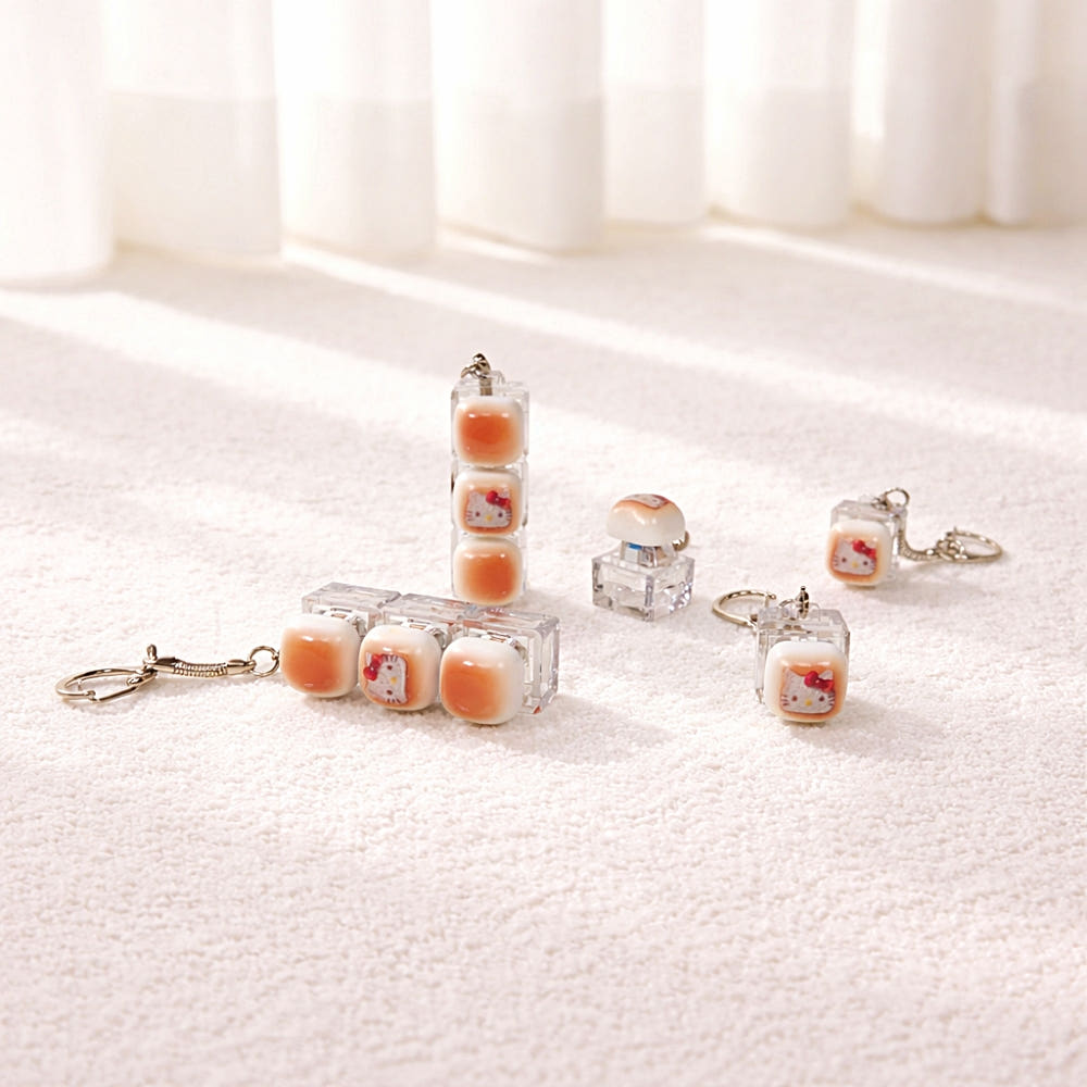 Sanrio Characters Hello Kitty Key Cap Key Ring