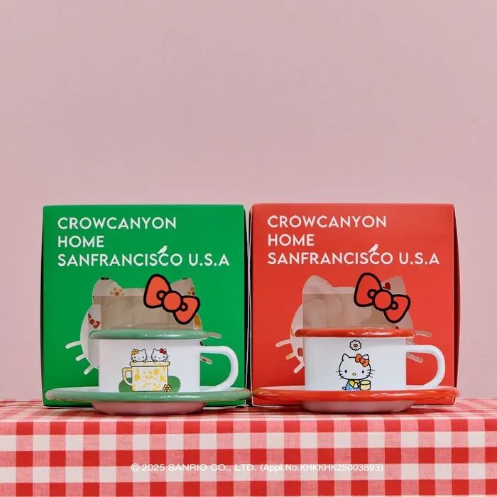 CROW CANYON - Espresso Mug Set (Hello Kitty Edition)