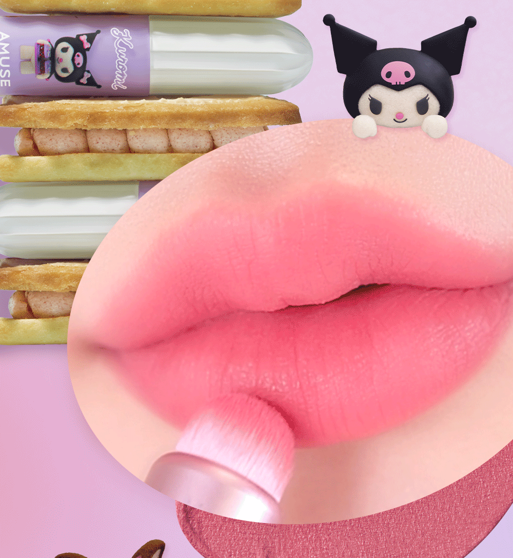 AMUSE Powder Velvet Tint (My Melody & Kuromi Special Edition)