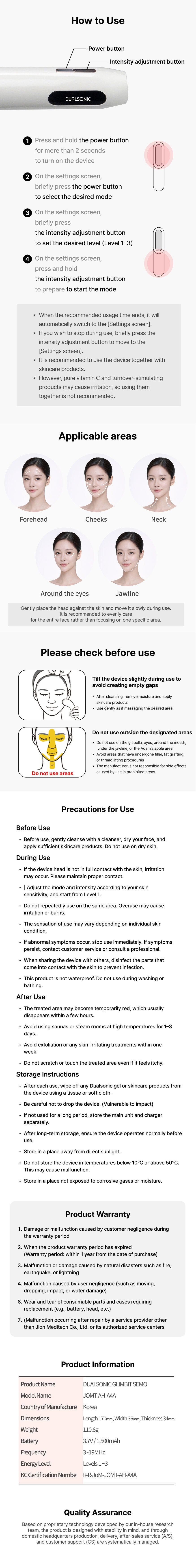 DUALSONIC - Glimbit Semo Beauty Device