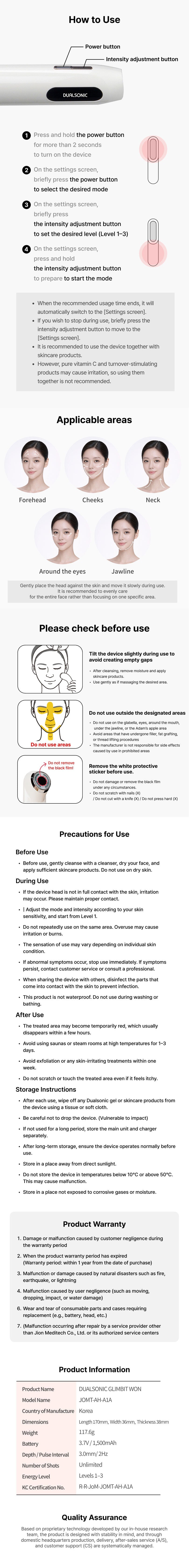 DUALSONIC - Glimbit Won Beauty Device