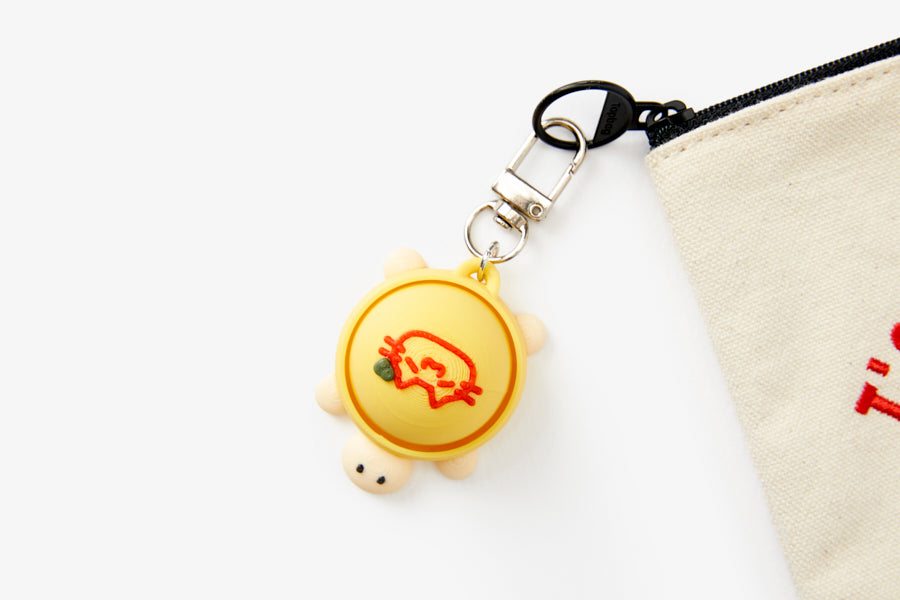 POOM - Turtle Omelet Rice Clicker Keyring