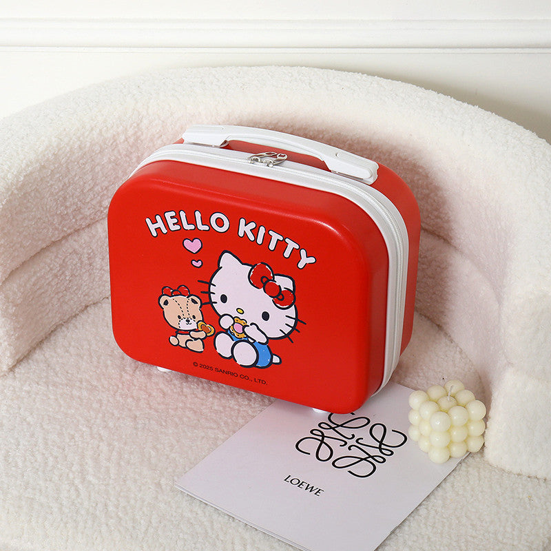 Sanrio - 14-Inch Ready Bag Carry Case - Red Kitty