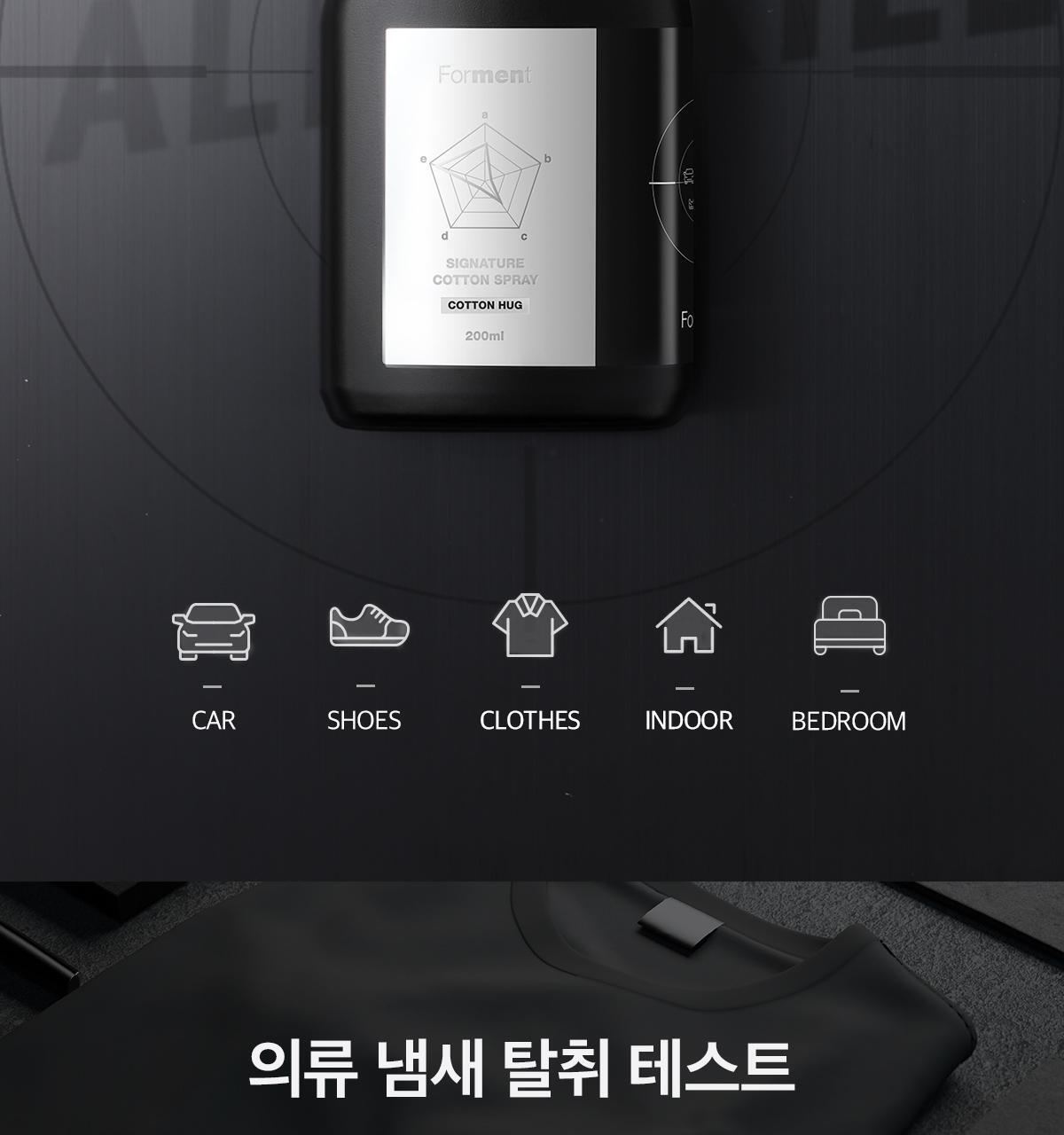 FORMENT - Signature Cotton Hug Spray 200ml (PARK JIHOON's Pick)