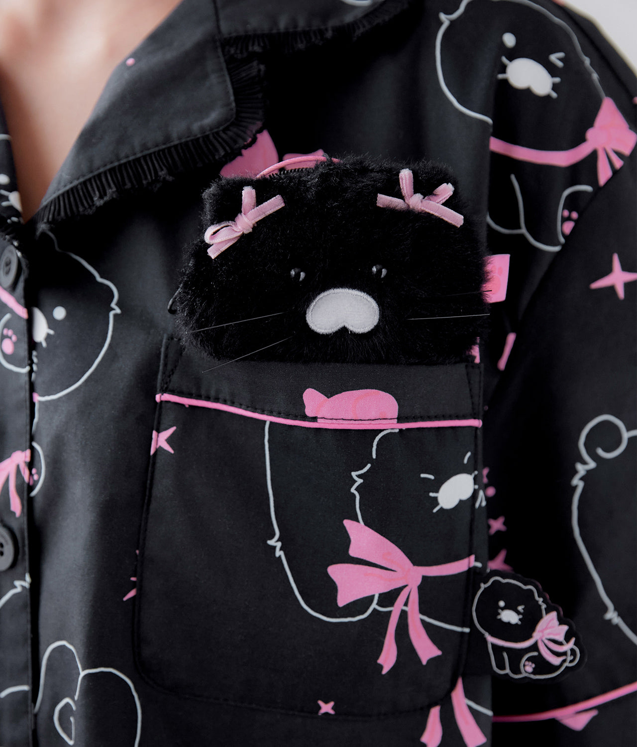 KAKAO FRIENDS Blackchoon Lovely Pajama
