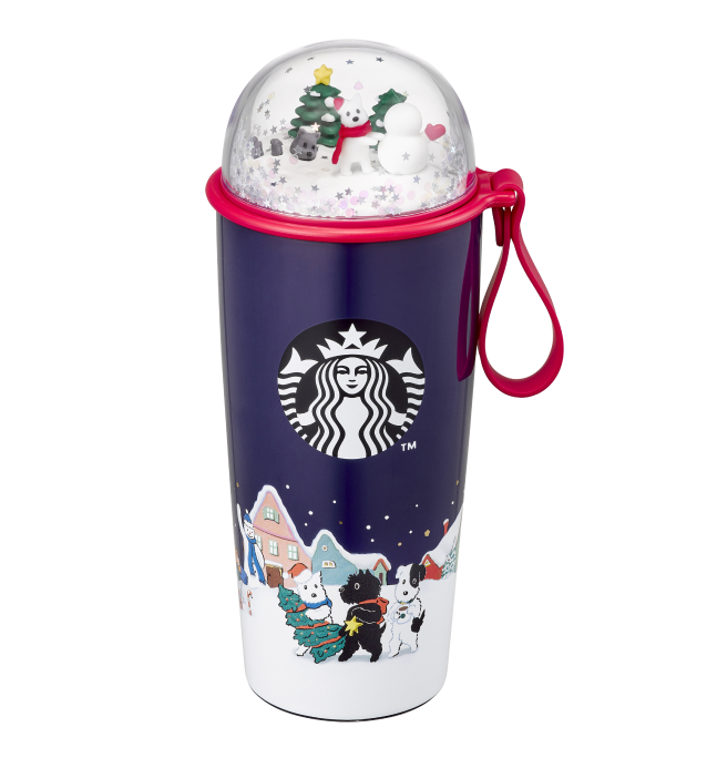 Starbucks Korea - SS Holiday Friends Chubby Dome Tumbler 473ml