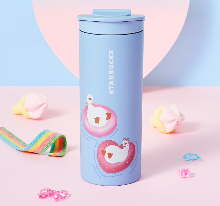 Starbucks Korea - SS Jelly Duck Blue Tumbler 355ml