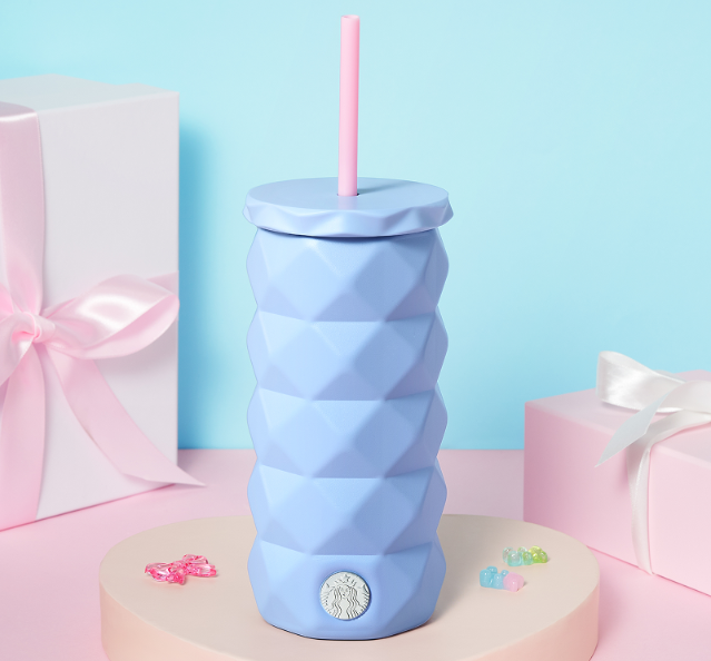 Starbucks Korea - SS Cotton Candy Nanas Blue Tumbler 444ml