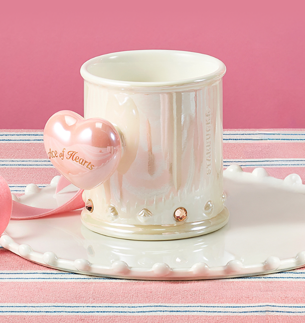 Starbucks Korea - Heartful Heart Handle Mug 237ml
