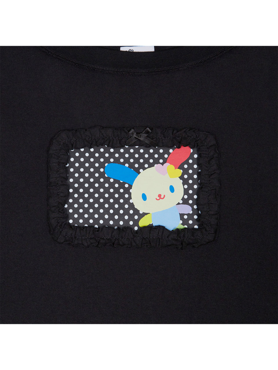 TUOMIO x Sanrio Characters - Usahana Oversized T-Shirt (Black)