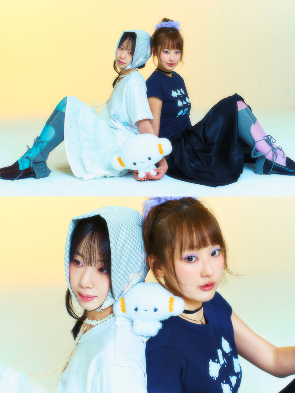 TUOMIO x Sanrio Characters - Cogimyun Oversized T-Shirt (White)