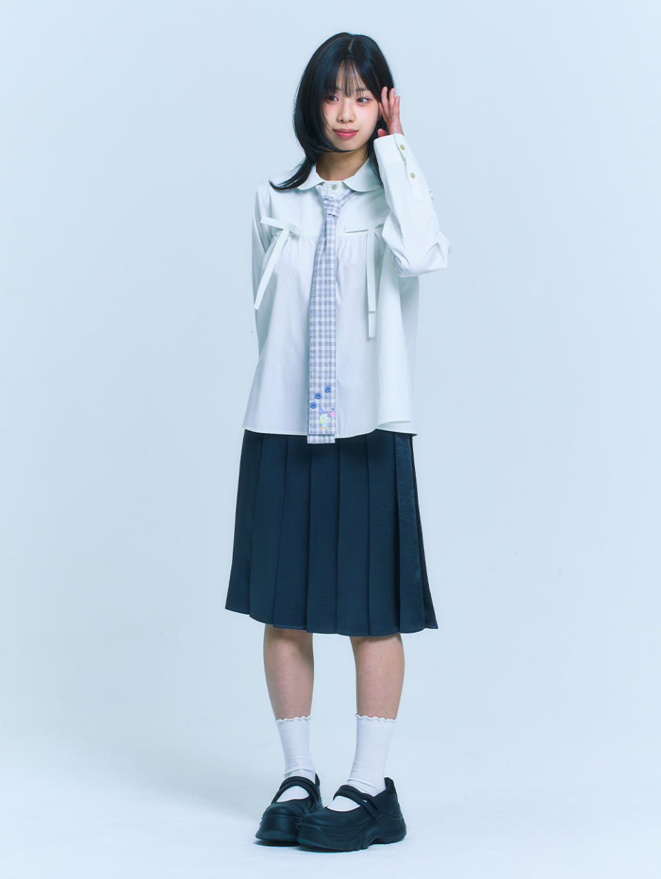 TUOMIO x Sanrio Characters - My Sweet Piano Pleated Skirt