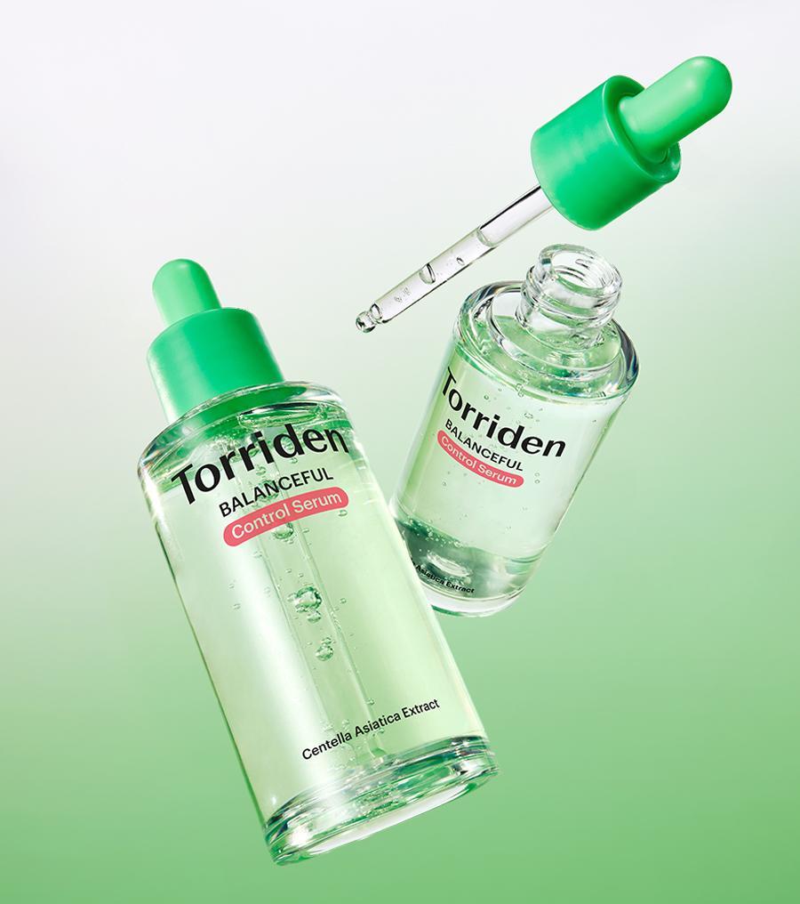Torriden - Balanceful Control Serum 50ml + Refill 50ml + Toner Pad (10 Sheets) (CORTIS Pick)