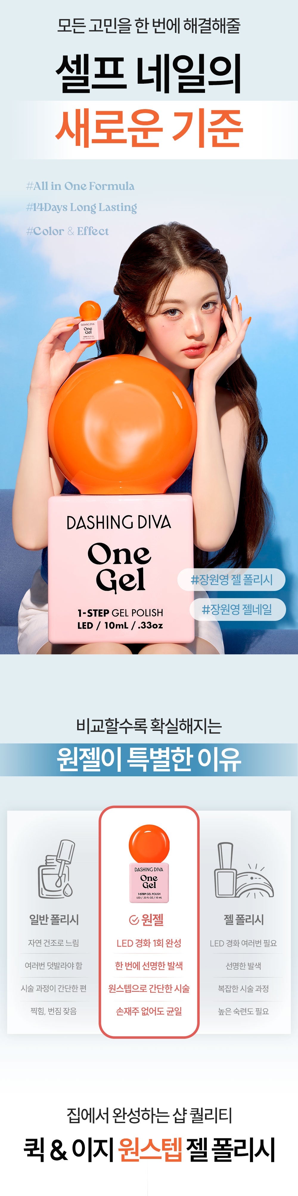 DASHING DIVA - One Gel Frozen Soda Collection (JANG WONYOUNG's Pick)