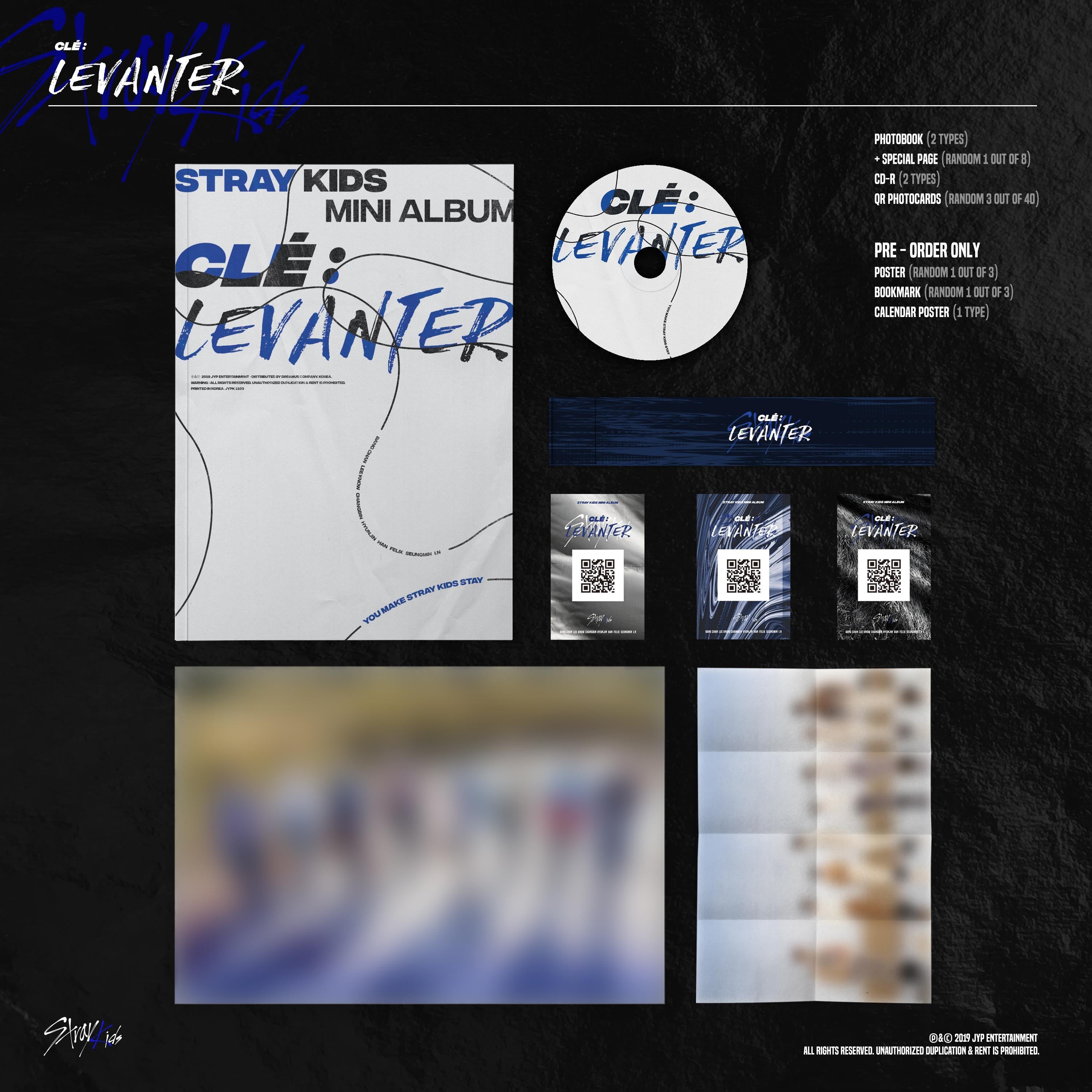 Stray Kids - CLE: LEVANTER (5th Mini Album) Random Ver.