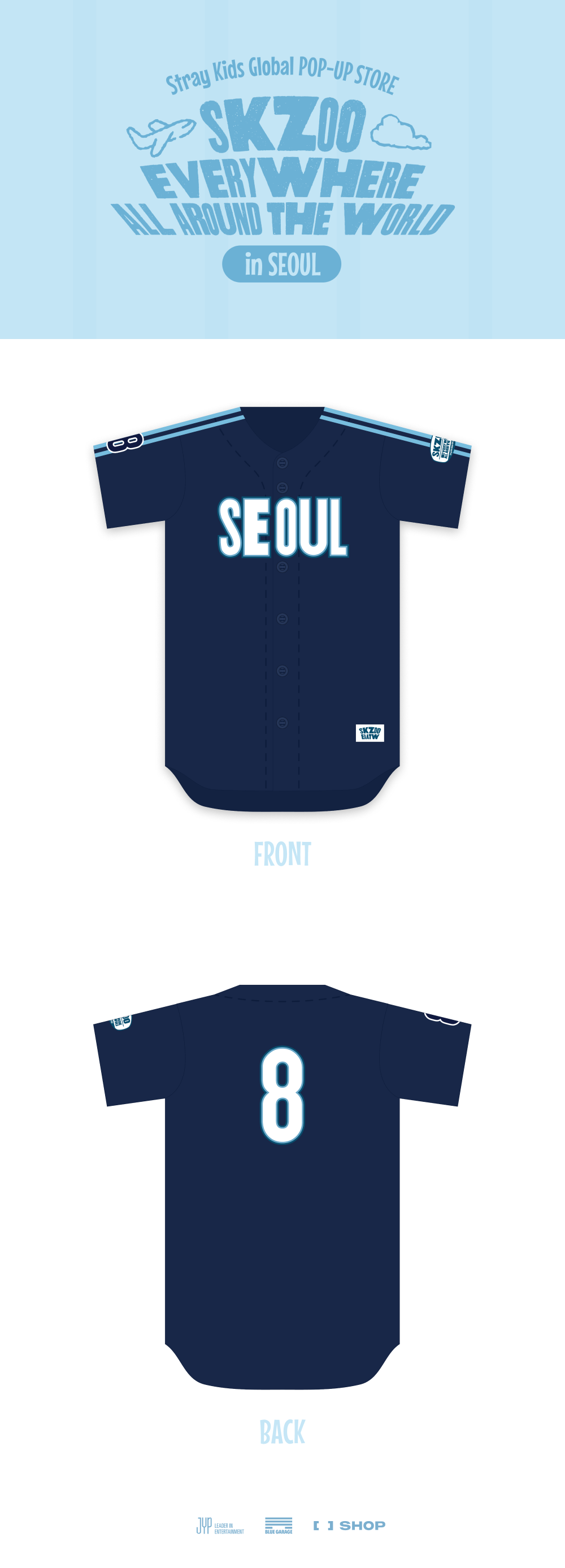 (Pre-Order) Stray Kids - SKZOO Everywhere All Around the World in Seoul (Baseball Jersey Seoul Ver.)
