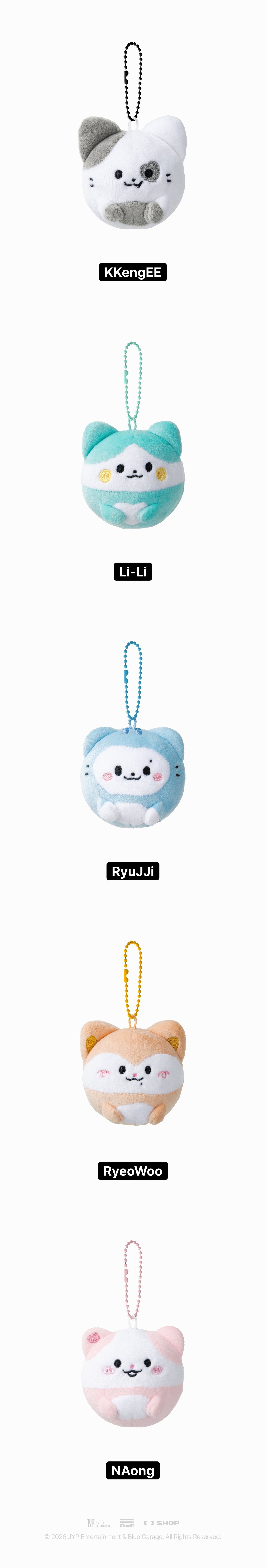 ITZY - TWINZY Ball Keyring