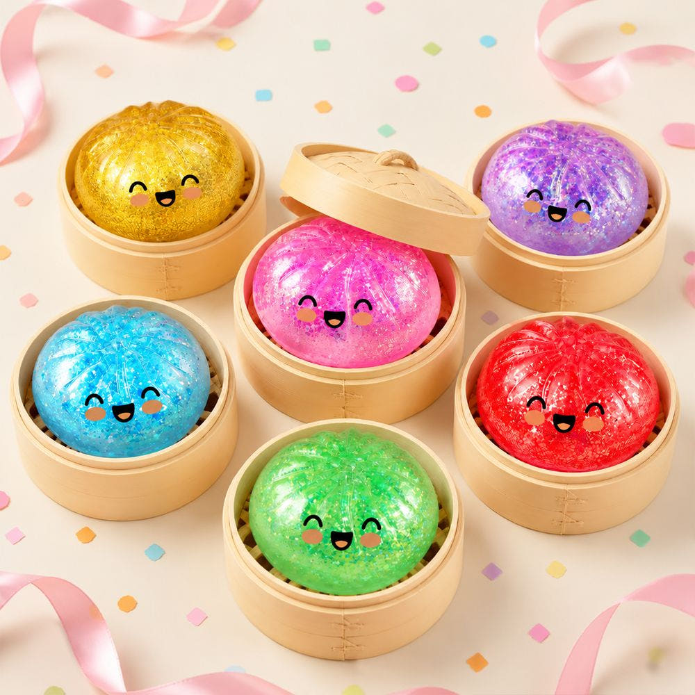 TOYSTAR - Random Dumpling Squishy Stress Ball