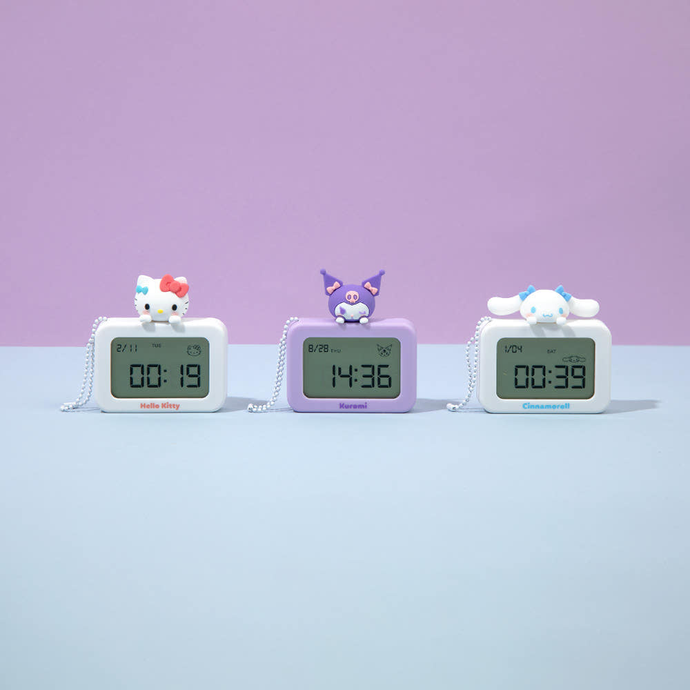 ROYCHE - Sanrio Noise-Free Mini Desk Clock Keyring