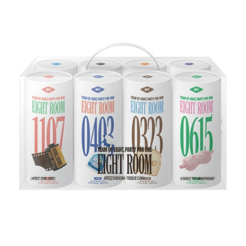 ATEEZ - 8ROOM Tissue Can Set