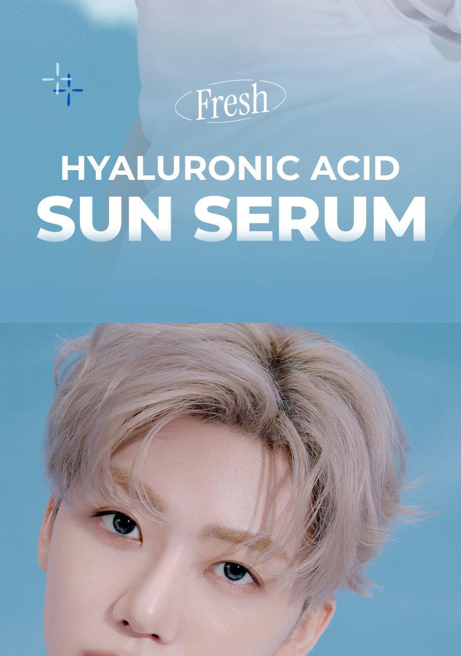 ISNTREE - Hyaluronic Acid Sun Serum 50ml (+10ml x2) (NCT JAEMIN Pick)