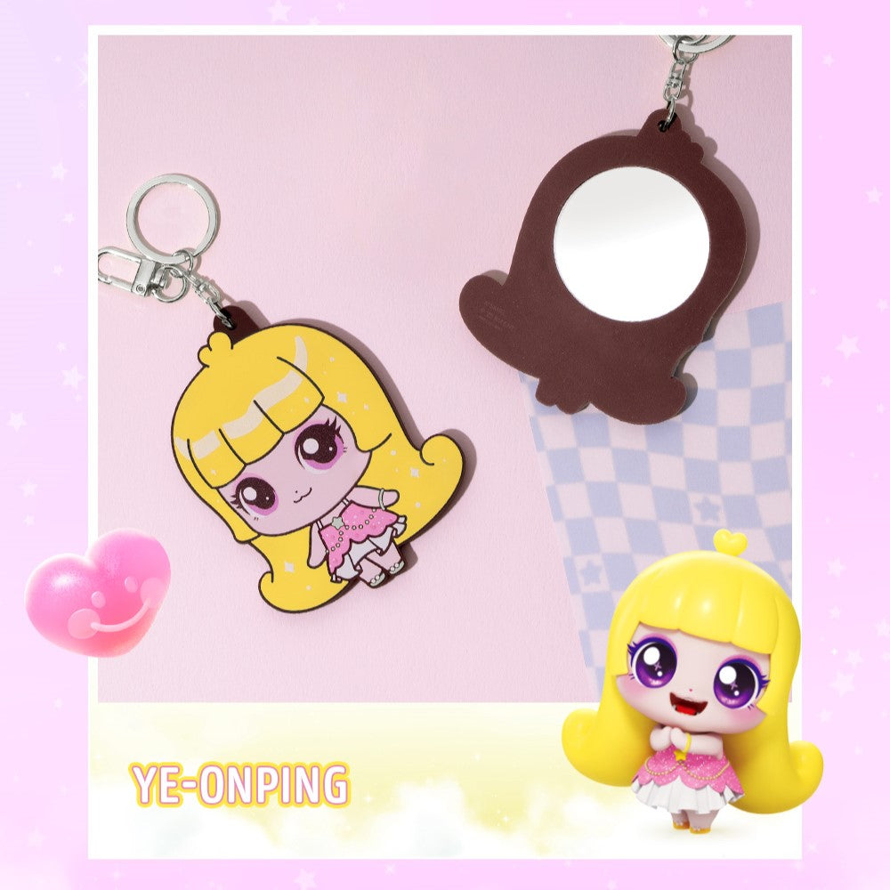 ROYCHE - Hearts2Hearts X Teenieping Pocket Mirror