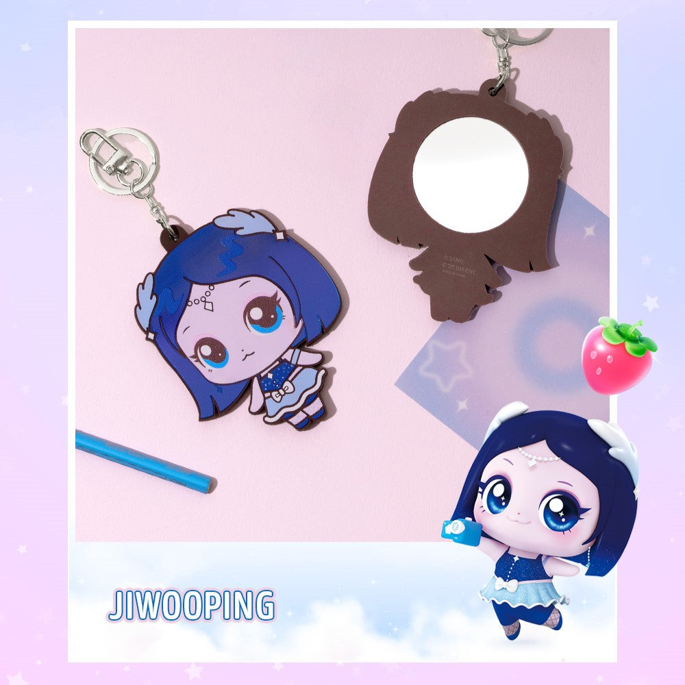 ROYCHE - Hearts2Hearts X Teenieping Pocket Mirror