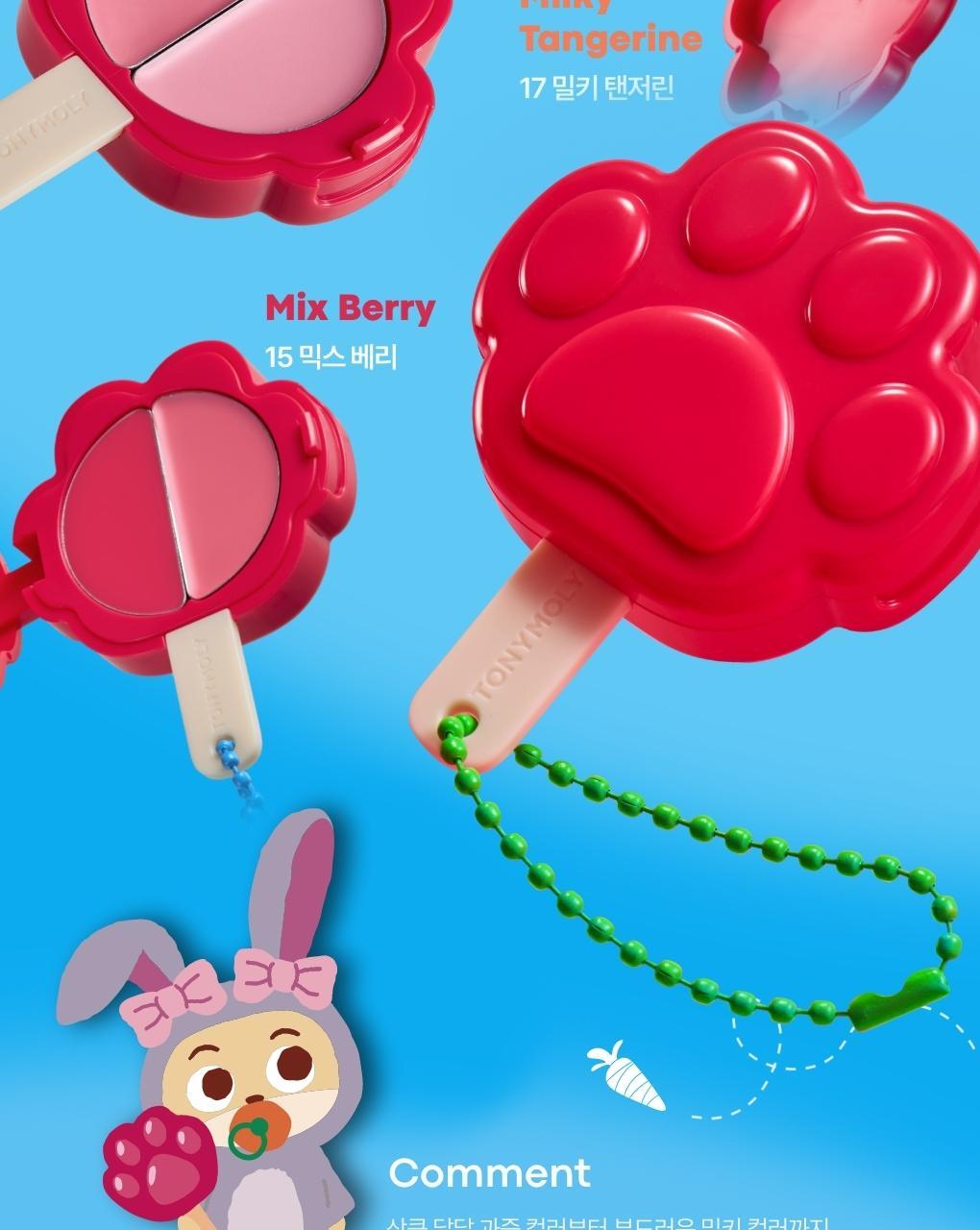 TONYMOLY - Cheek Tone Lip & Cheek Duo Balm (Zootopia Edition)