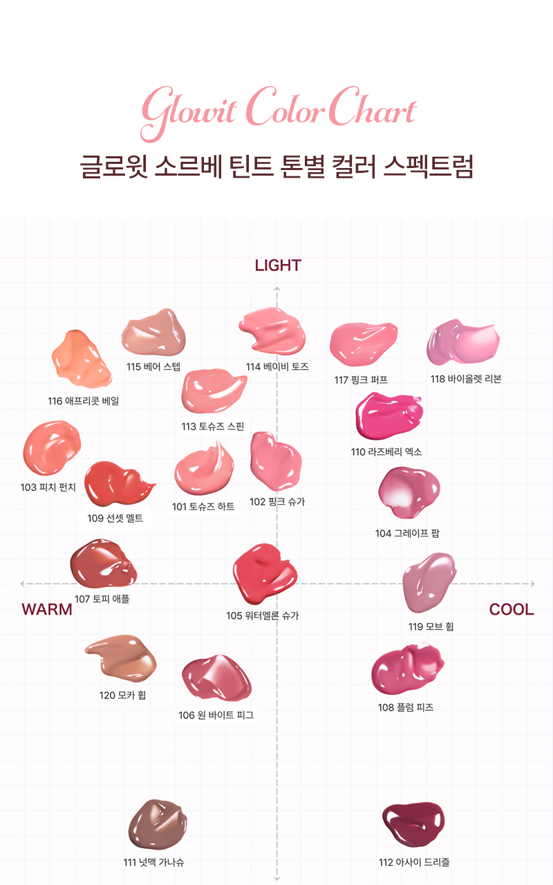 tip toe - Glowit Sorbet Tint