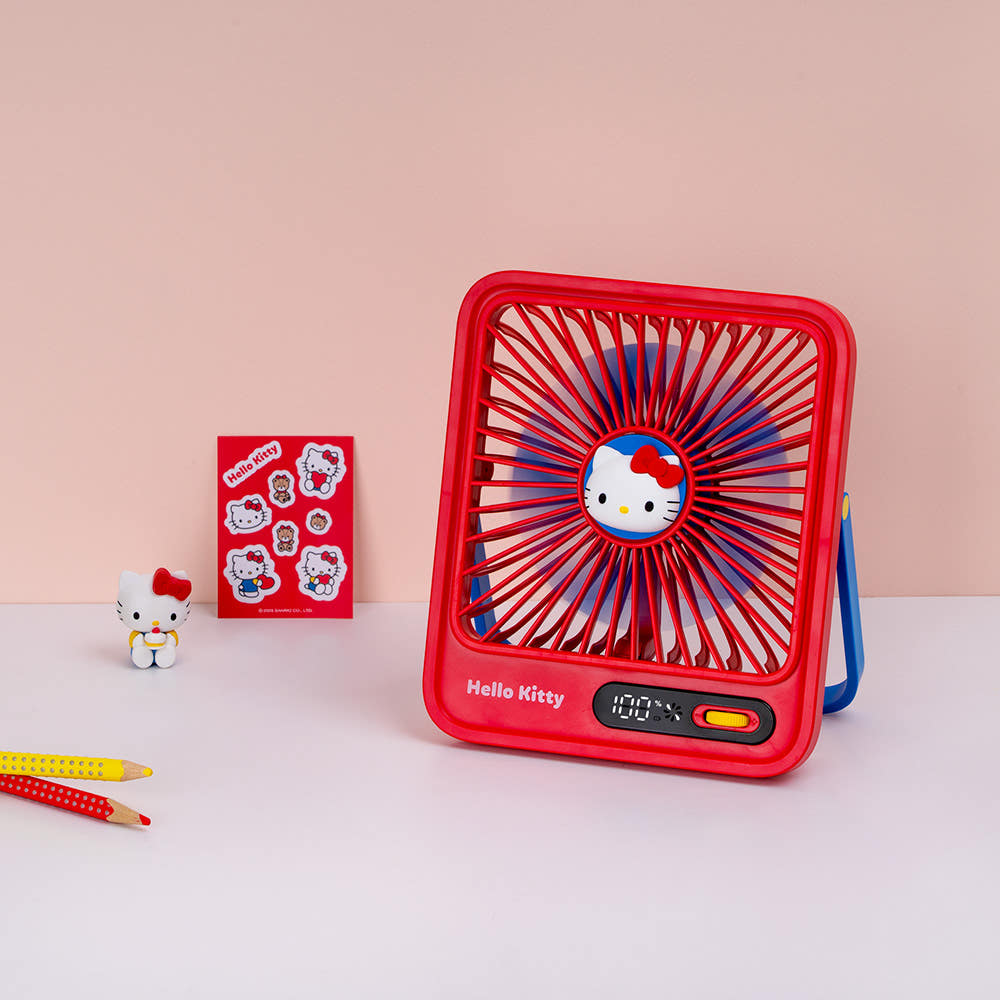 ROYCHE - Sanrio Wireless Charging Desk Fan - Hello Kitty