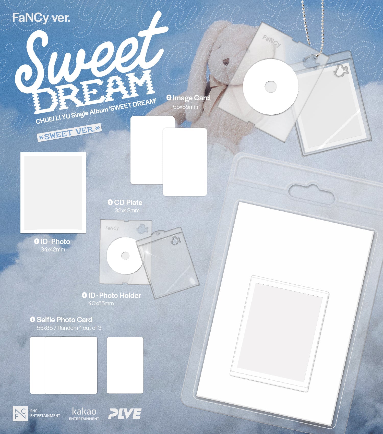 CHUEI LI YU - Single Album *Sweet Dream* (FaNCy Ver. | Random Version)