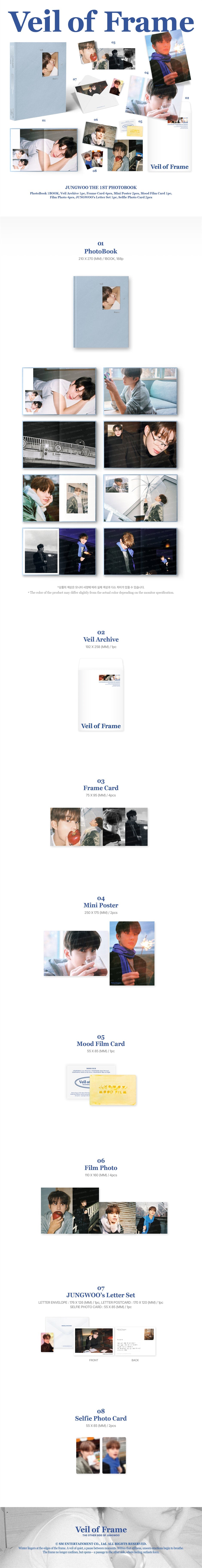 NCT JUNGWOO - Veil of Frame (Photobook)