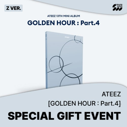 ATEEZ - GOLDEN HOUR: Part.4 (13th Mini Album Photobook Ver.)