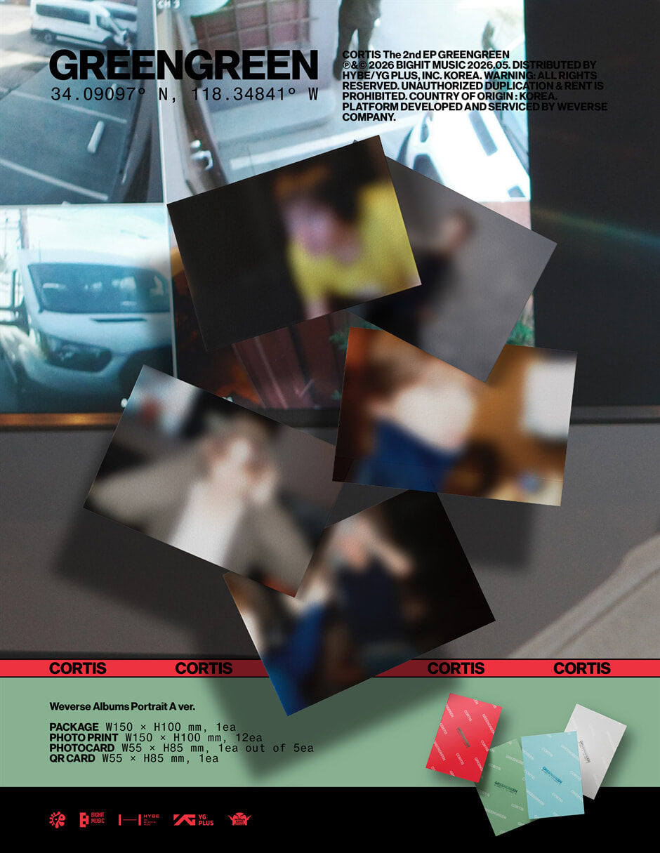 CORTIS - GREENGREEN (2nd EP) (Weverse Albums Ver.)