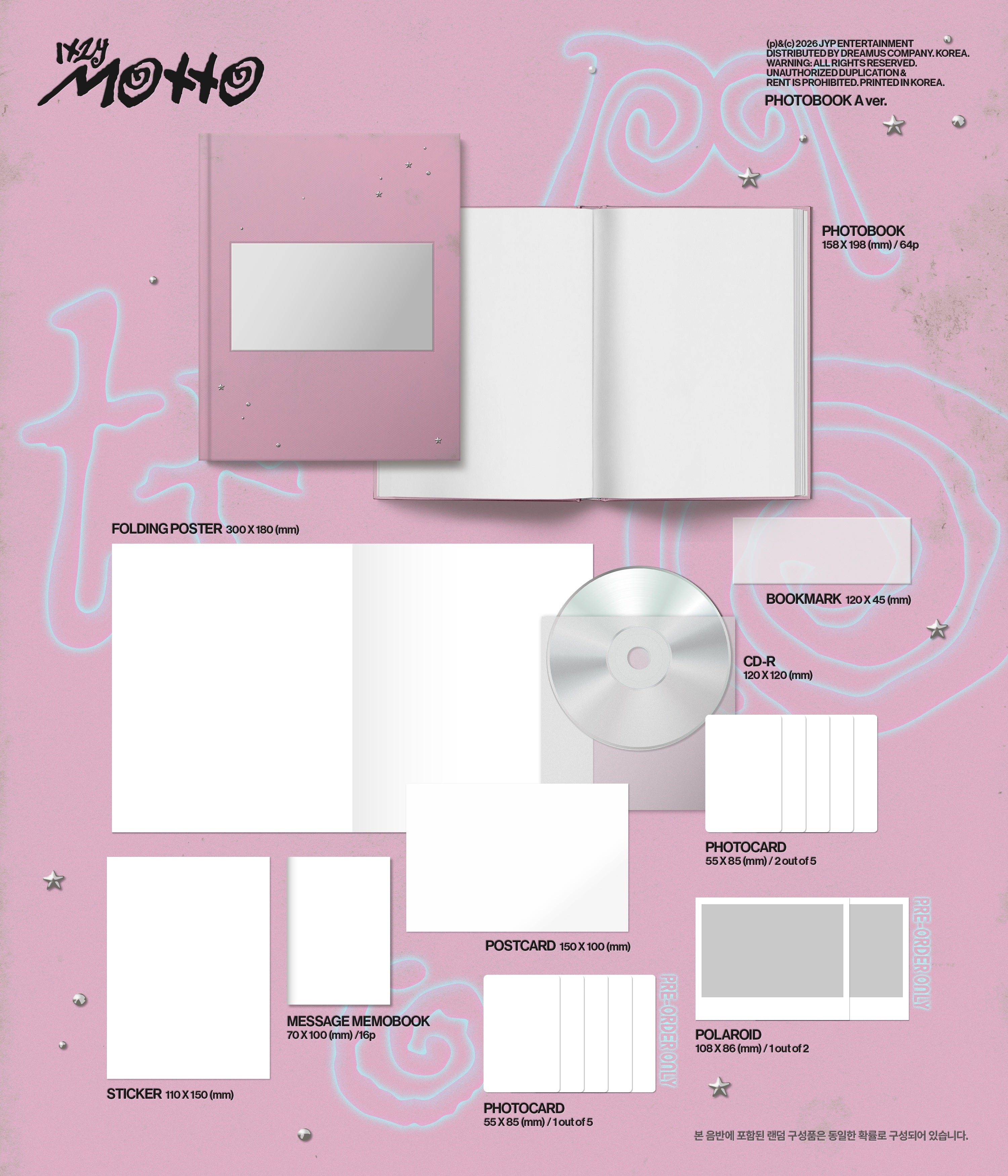 ITZY - Motto (12th Mini Album) (Photobook Ver.)