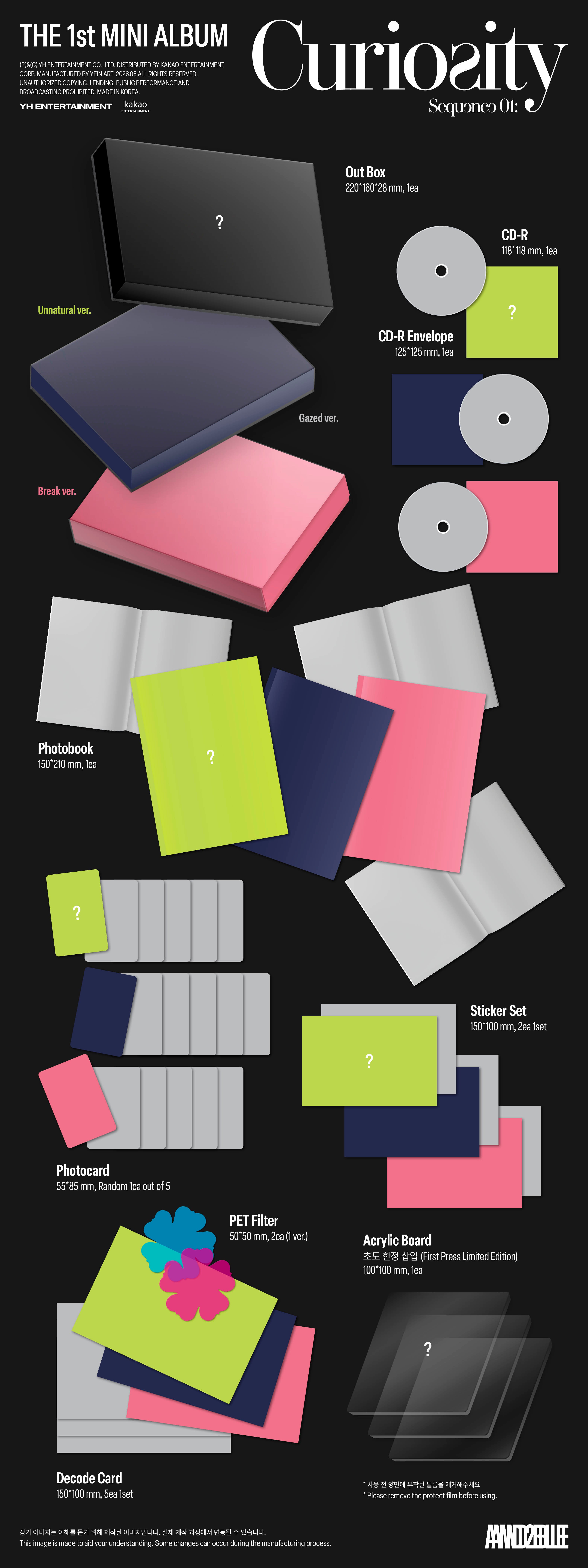 AND2BLE - Sequence 01: Curiosity (1st Mini Album)
