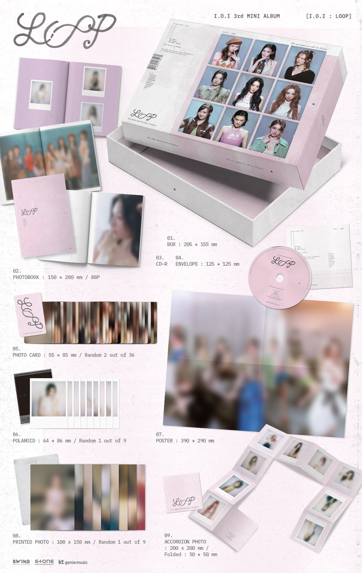 I.O.I - I.O.I : LOOP (3rd Mini Album)