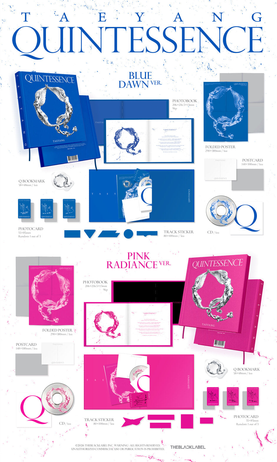 TAEYANG - QUINTESSENCE (4th Studio Album)