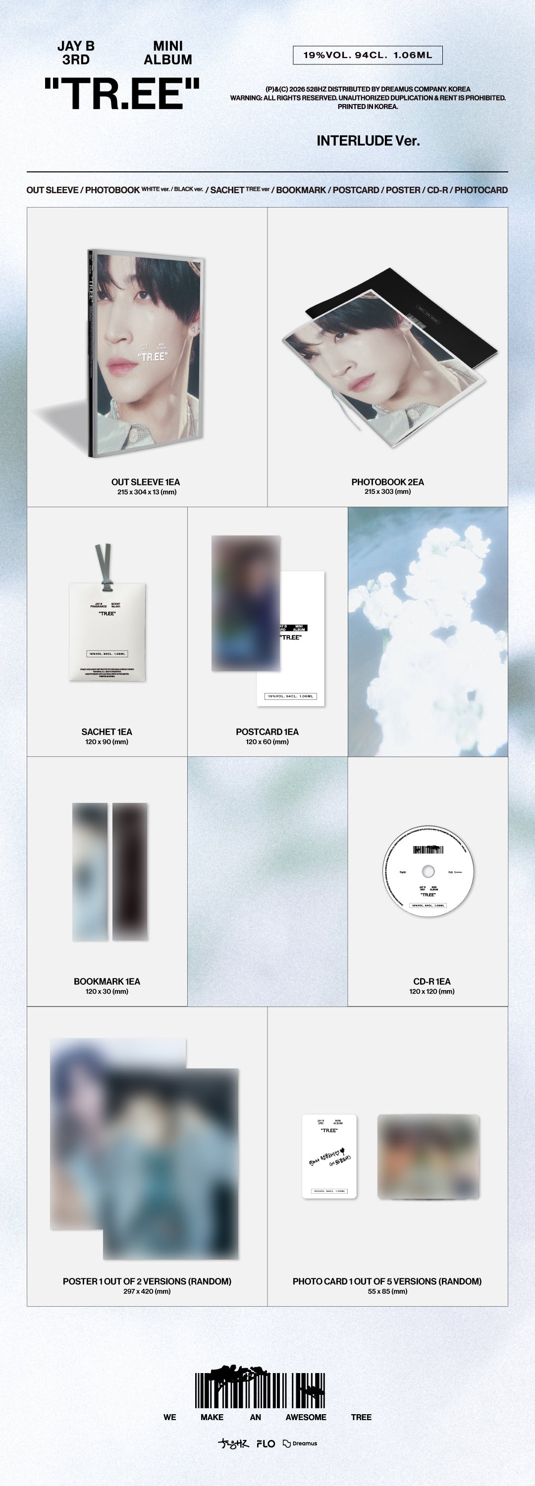 JAY B - TR.EE (3rd Mini Album) Interlude Ver.