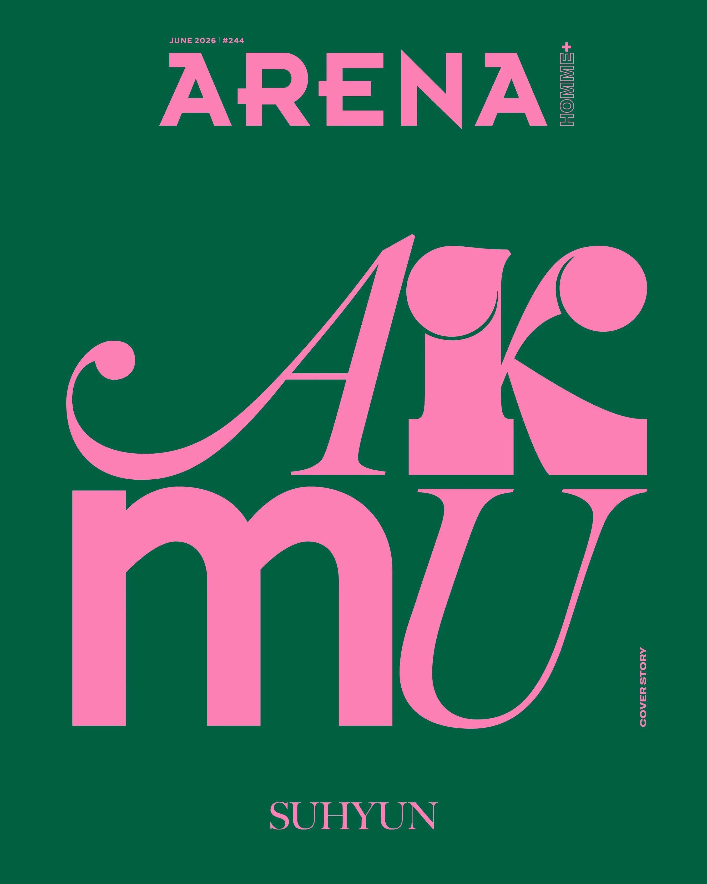 ARENA HOMME+ Korea Magazine 2026.06 (Cover: AKMU) + AND2BLE Pictorial